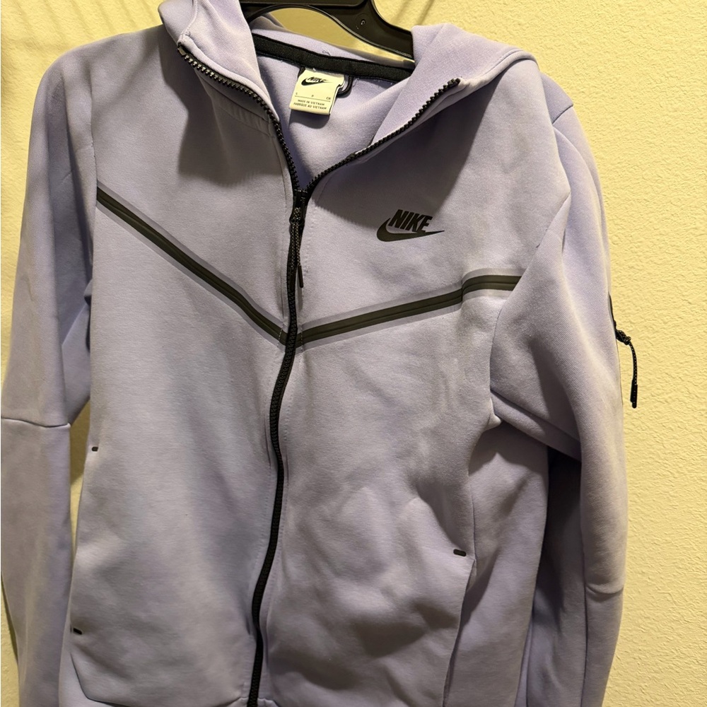 Nike Tech Lavender Zip-Up Hoodie
